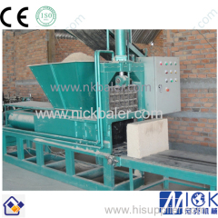 Horizontal baling press machine for Rice Husk