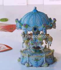 resin carousel handicrafts products carousle horse for sale