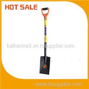 Fiberglass Handle And PP Grip Steel Shovel