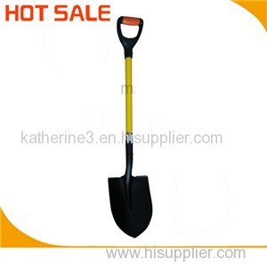 Plastic Grip Fiberglass Handle Point Shovel