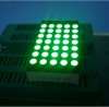 Pure Green 3mm 5*7 dot matrix led display row anode column cathode for lift position indicator