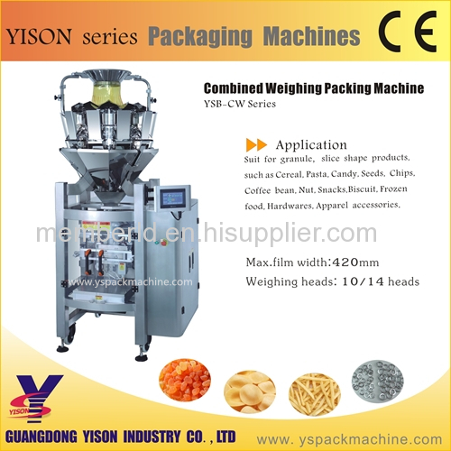 combined weighing packing machine