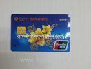 Dual Interface UnionPay Card with Embossing Card Number/Debit Card Size