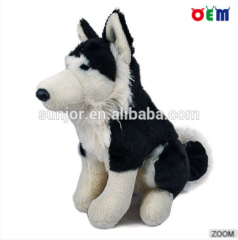 Plush Sitting Dog Toy