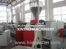 PVC single wall Plastic Corrugated Pipe Extrusion Line Double Screw 16-200mm