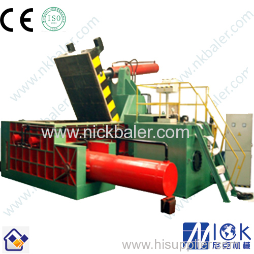 Horizontal Baler with Scrap Metal Baler