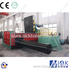 Horizontal Baler with Scrap Metal Baler