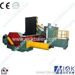 automatic hydraulic waste metal scrap bale press machines