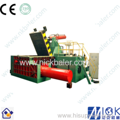 automatic hydraulic waste metal scrap bale press machines