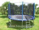 Blue jumpking large spring round trampoline / 14 foot trampoline