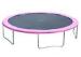 Kids Outside Bungee Jumpking Spring Big Jump Trampoline Red and Pink