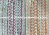 Customized 100 Cotton Mesh Net Lace Fabric Eco - Friendly Dyeing For Lady Dress