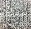 1.35M Applique Mesh Netting Fabric / Bridal Lace Fabric For Wedding Dresses