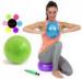 Gym 75cm Exercise Ball Fitness Aerobic Yoga Core Balance Stability Ball Dual Action Pump