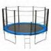 10ft Round Big Jump Trampoline Set 3 legs W Frame with Pad Netting & Ladder