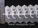 Wedding Off White Guipure Embroidered Lace Fabric With Graped Shape