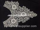Cotton Chemical Embroidery Wide Lace Collar Customized For Garment Accessories