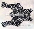 Polyester Water Soluble Lace Fabric / Big Butterfly Lace Collar Necklace