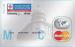 Personalization MasterCard Smart Card with Silver MC Hologram Label