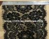 11 Inch Flower Scalloped Eyelash Lace Trim Polyester For Chiffon Dresses