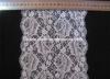 Polyester Cord Stretchy Lace Fabric Comfortable For Lingerie Trimmings