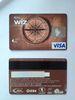 Prepaid debit card / visa smart card customer design PVC material