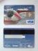 Visa smart debit prepaid hologram hico magnetic stripe credit card