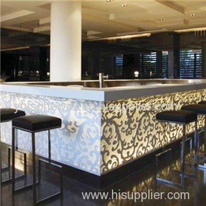 Big Clube 4 Sides Large Customized Bar Counter