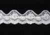 Water Soluble BridalStretch Lace Trim Wide Textured With Spandex Mesh