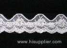 Water Soluble BridalStretch Lace Trim Wide Textured With Spandex Mesh