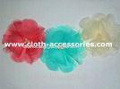 Artificial Rose Fabric Flower Corsage Shell Lace With Stitched Pearl