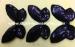 Butterfly Purple Artificial Corsage Flowers / Sequin Flower Brooch Corsage