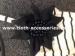 120D Chiffon Black Flower Corsage / Pearl Unique Simple Corsages For Prom