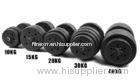 BLACK PAINTED Power GYM Equipment / Adjustable 20kg Dumbbells Set