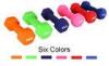 Colorful Vinyl Dumbbell Set 1 lb to 5 lbs Fitness Training Aerobic dumbbells