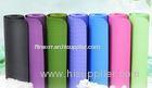 Embossed logo Anti slip Biodegradable Yoga Pilates Mat With TPE foam