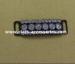 Shinning Crystal Diamond Metal Ribbon Buckles Durable With Alloy Plated