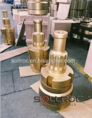 Symmetric overburden drilling systems
