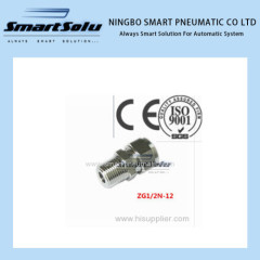 Straight terminal fittings pneumatic Fitting