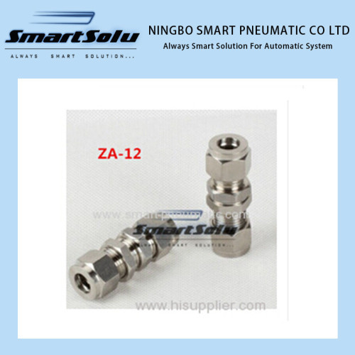 12MM-12MM tube stainless steel bulkhead compression fittings stainless steel