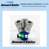 PNEUMATIC 1/4&quot;BSPT Female 3 Way Air Hose Quick Coupler Socket Connector