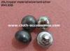 Round Pearl Shank Custom Clothing Buttons Copper Color With Polished