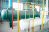 Solvent recovery device in the cooking oil extraction machine