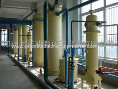 Solvent recovery device in the cooking oil extraction machine