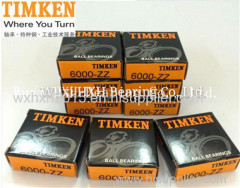 TIMKEN 6000zz Deep Groove ball bearing abec-5 GCr15