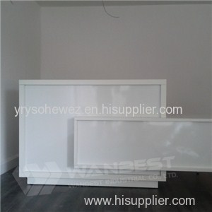 White Solid Surface Special Design Reception Counter