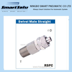 Metal Rapid Fittings----swivel male straight