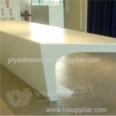 Simple Company Office Reception Counter Design