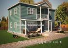 Fireproof Decorated Prefabricated Modular Homes Traditioanl Design 2 Floor house