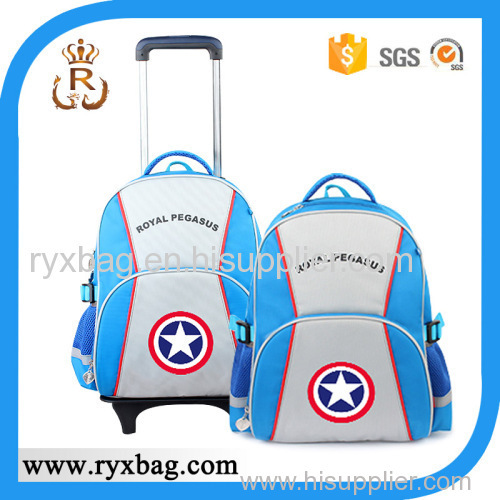 Child school trolley bag